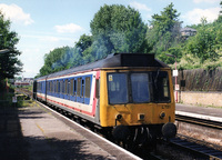 Class 117 DMU at Upper Holloway