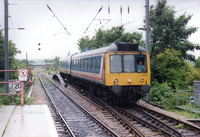 Class 117 DMU at South Tottenham