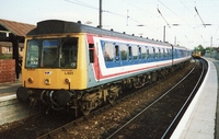 Class 117 DMU at Blake Street