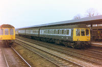 Class 117 DMU at Oxford