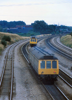 Class 117 DMU at near Iver