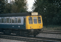 Class 117 DMU at near Iver