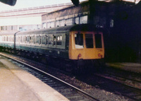 Class 117 DMU at London Paddington