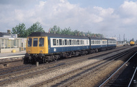 Class 117 DMU at Oxford