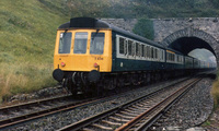 Class 117 DMU at Upwey Wishing Well