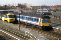 Class 117 DMU at Southall