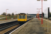 Class 117 DMU at Iver