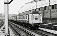 Class 117 DMU at London Paddington