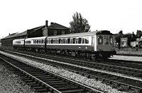 Class 117 DMU at Hereford (Barrs Court)