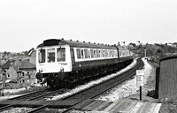 Class 117 DMU at Worcester (Foregate Street)