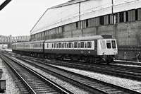 Class 117 DMU at London Paddington