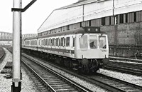 Class 117 DMU at London Paddington