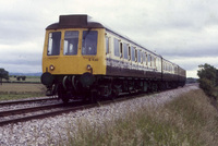 Class 117 DMU at Haywood summit