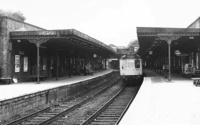 Class 117 DMU at Cheltenham (Lansdowne Road)