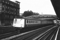 Class 117 DMU at London Paddington