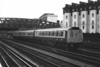 Class 117 DMU at London Paddington