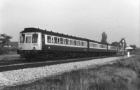 Class 117 DMU at Yatton