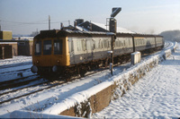 Class 117 DMU at Oxford