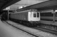 Class 117 DMU at London Paddington