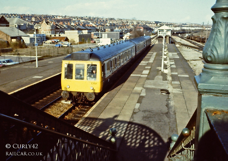 Class 117 DMU at Barry