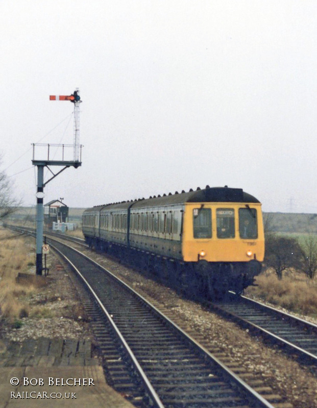 Class 117 DMU at Lichfield Trent Valley