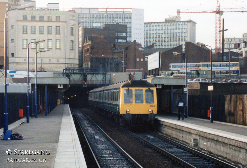 Class 117 DMU at Birmingham Moor Street