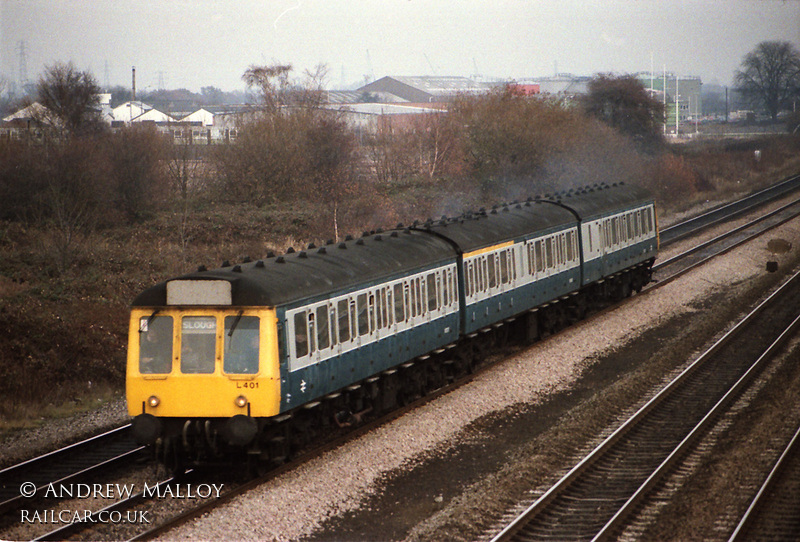 Class 117 DMU at Langley