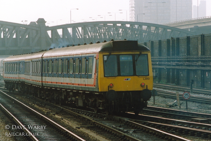 Class 117 DMU at London Paddington