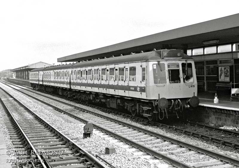 Class 117 DMU at Oxford