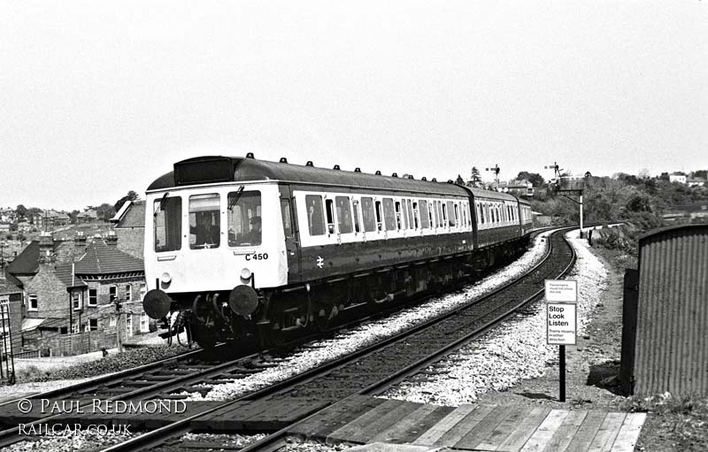 Class 117 DMU at Worcester (Foregate Street)