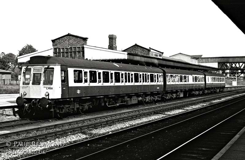 Class 117 DMU at Hereford