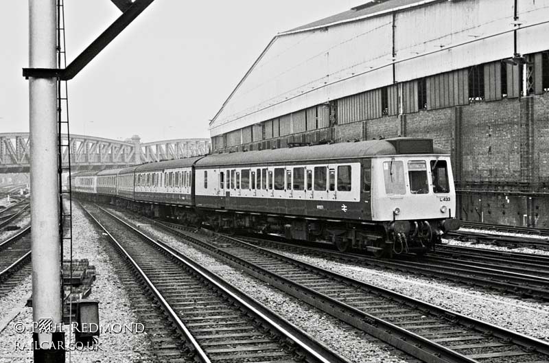 Class 117 DMU at London Paddington