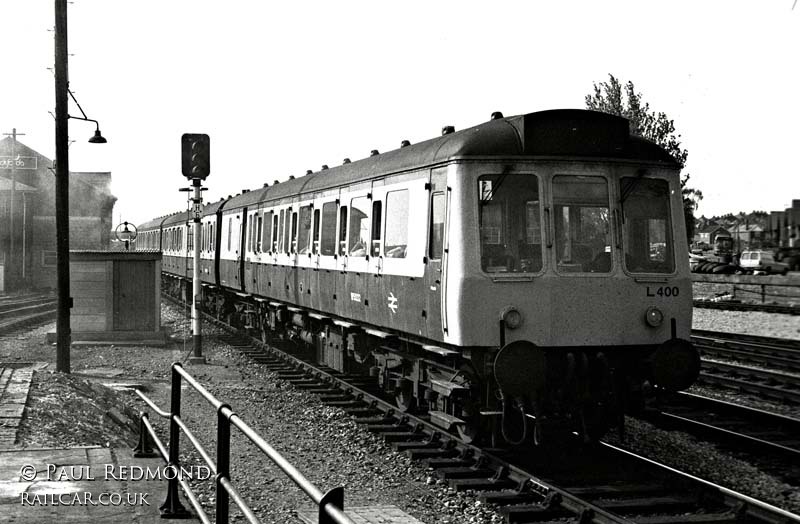 Class 117 DMU at Hereford