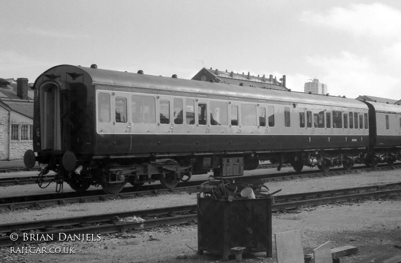 Class 117 DMU at Swindon Works