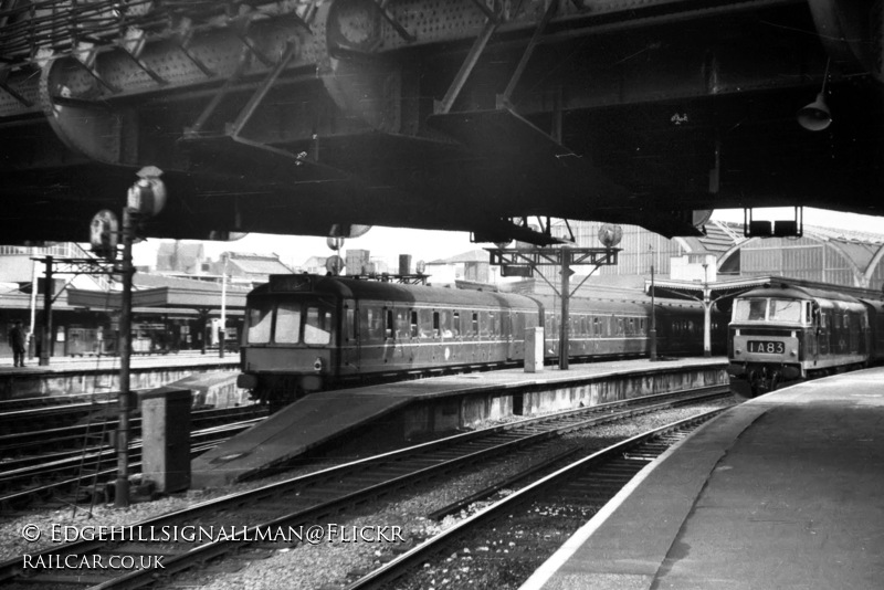 Class 117 DMU at London Paddington