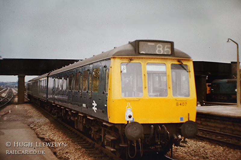 Class 117 DMU at Severn Tunnel Junction