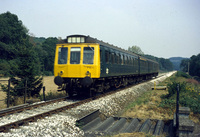 Class 118 DMU at Eggesford