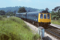 Class 118 DMU at Yeovil Pen Mill