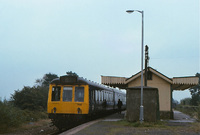 Class 118 DMU at Gunnislake