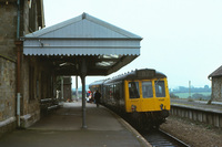 Class 118 DMU at Bere Alston