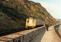 Class 118 DMU at Teignmouth