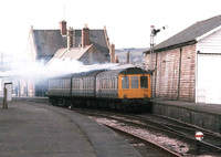 Class 118 DMU at Barnstaple Junction