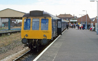 Class 118 DMU at Exmouth