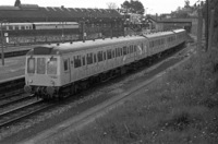 Class 118 DMU at Newton Abbot