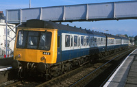 Class 118 DMU at Starcross