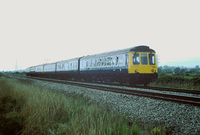 Class 118 DMU at near Chepstow