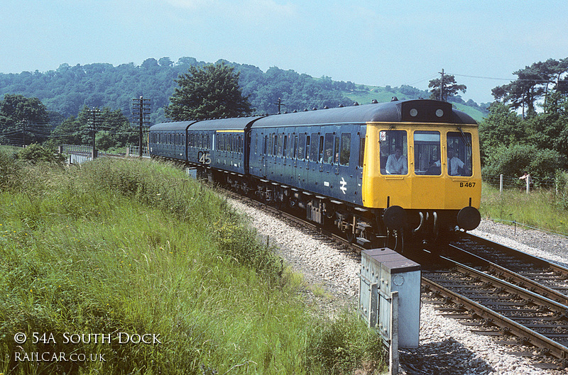 Class 118 DMU at Yeovil Pen Mill