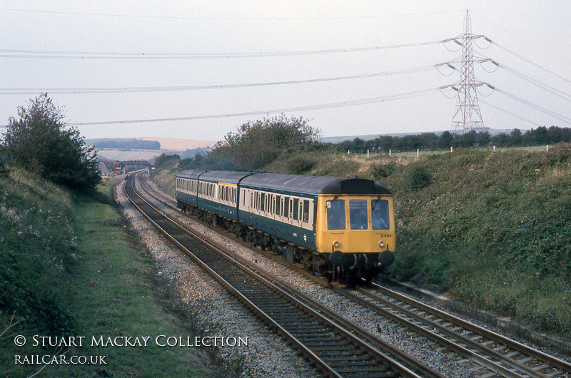 Class 118 DMU at Upwey