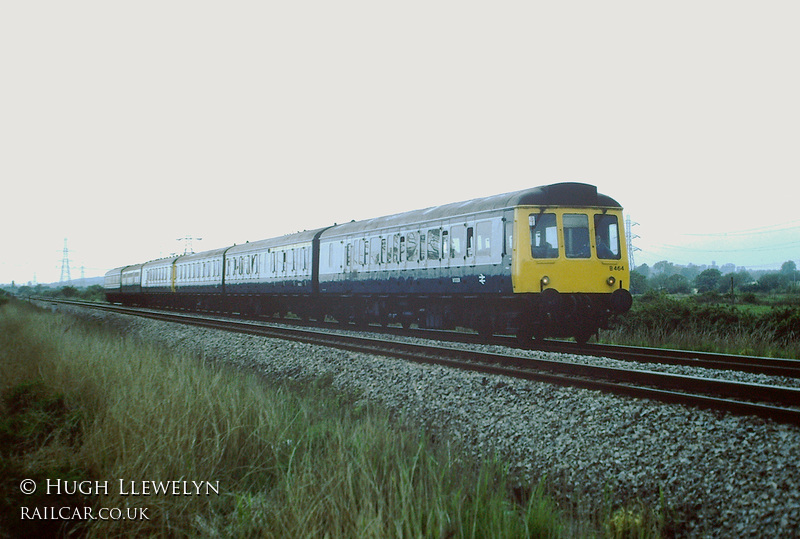 Class 118 DMU at near Chepstow