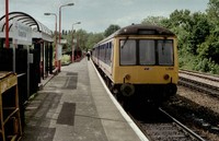 Class 119 DMU at Gospel Oak